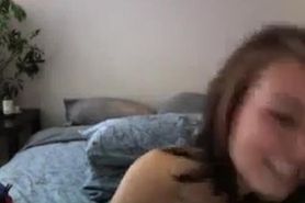 Shy Teen Dildos Pussy To Orgasm