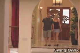 Michael and Kimberly join swinger couples in a wild party