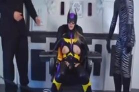Superheroine Batgirl Captured Tortured and Fucked by Villain