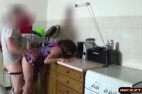 french woman stuck in sink