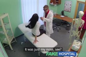 Fake Hospital Sexy Patients Moans of Pleasure Lowers Bl00d Pressure Problem