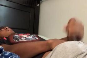 teen jerks off alone small dick