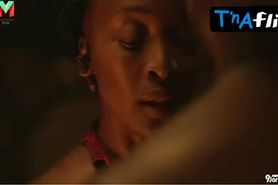 Khabonina Qubeka Breasts Scene  in Shaka Ilembe