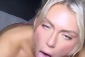 Busty Blonde Slut Deepthroat Bj