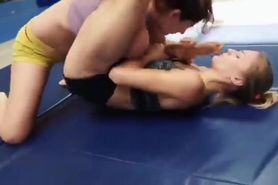 Wrestling girls Czech
