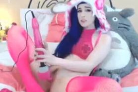Stunning Webcam Teen Cosplay Orgasms