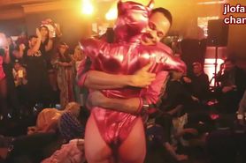Jennifer Lopez - Juicy Ass Dancing in Costume Party
