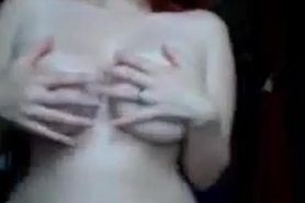Curvy Webcam Teen Shows Off Her Body
