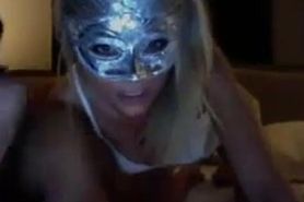Masked Slut And Her Bf Have Fun