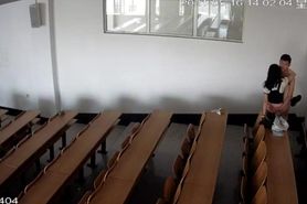 chinese college couple sex in the classroom