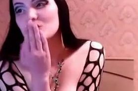 Sexy Goth Webcam Slut