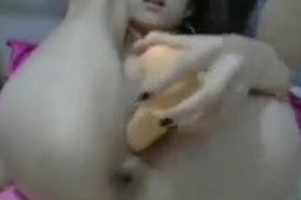 Webcam korean teen anal masturbation
