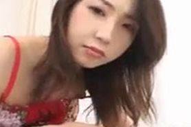 Hatsumi has slit licked while sucks dick