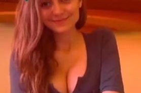 Webcam Girl With Perfect Round Boobs 3