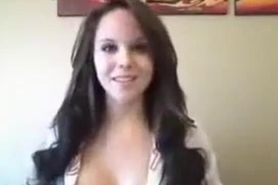 Hot Brunette Terasing And Stripping F