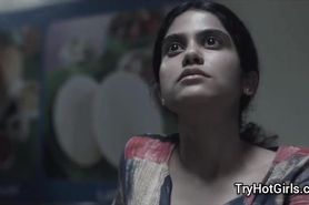 Girl Teasing Waiter - Indian Hot Scene