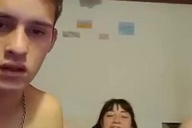 Webcam amateur teens big dick blowjob and pussy licking