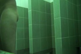 Hidden cameras in public pool showers 693