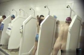 Hidden cameras in public pool showers 534