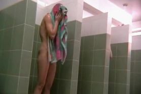 Hidden cameras in public pool showers 873