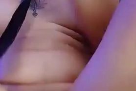 Submissive wife fingers her Cunt