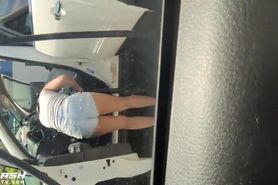 Juicy Ass at Car Wash