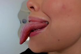 Inside lizbeths mouth