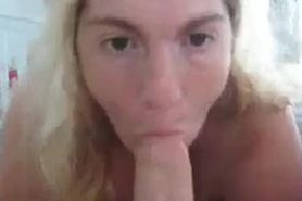 Ugly Blonde Enjoying Dick Point Of View