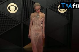 Doja Cat Breasts Scene  in The Grammy Awards