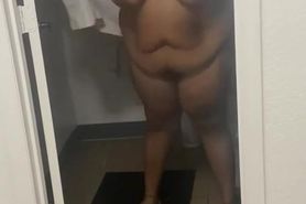 Beautiful big tit Bbw fresh out shower