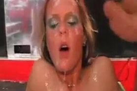 she gets covered in cum 3