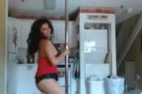 Stunning model live sexy strip-dance webcam