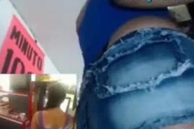 Latina Webcam Girl Masturbates In Public F