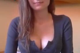 Webcam Girl With Perfect Round Boobs 1