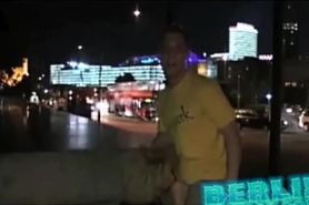 Open-air Sex With Blonde Prostitute