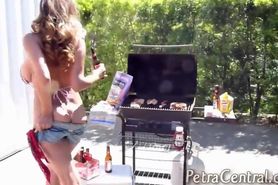 MILF Petra - Hot Barbecue