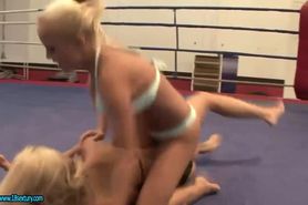 Blonde Girl Strip Each Other In A Fight