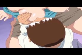 Big Tits Anime Sister Gives Her First Blowjob Hentai Porn