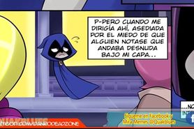 Raven x Jinx Teen Titans Hentai Comic Español