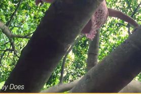 Wife Climbs Trees With No Panties On 5 Min