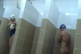 Hidden cameras in public pool showers 727