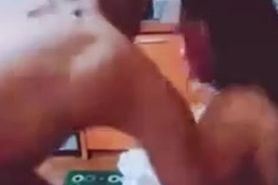 Indonesian Milf Threesome With Young Boy