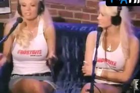 Suzanne Stokes Breasts Scene  in The Howard Stern Show