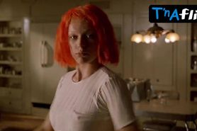 Milla Jovovich Underwear Scene  in The Fifth Element