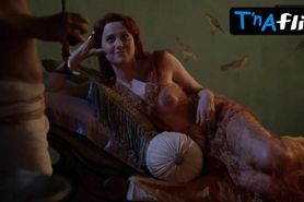 Lucy Lawless Breasts Scene  in Spartacus