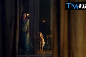 Lucy Lawless Breasts Scene  in Spartacus: Gods Of The Arena