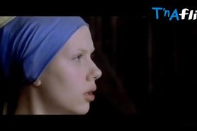 Scarlett Johansson Sexy Scene  in Girl With A Pearl Earring