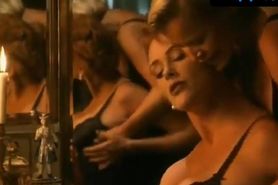 Brigitte Nielsen Lesbian,  Breasts Scene  in Chained Heat 2