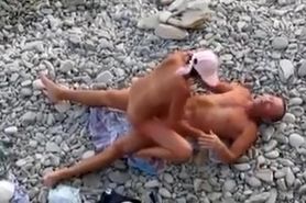 Couple Fucking at the Beach