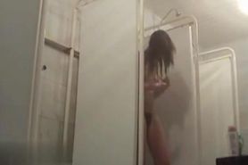 Hidden cameras in public pool showers 636